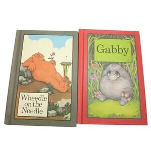 Wheedle on the Needle & Gabby Serendipity Hardcover Book Lot Stephen Cosgrove
